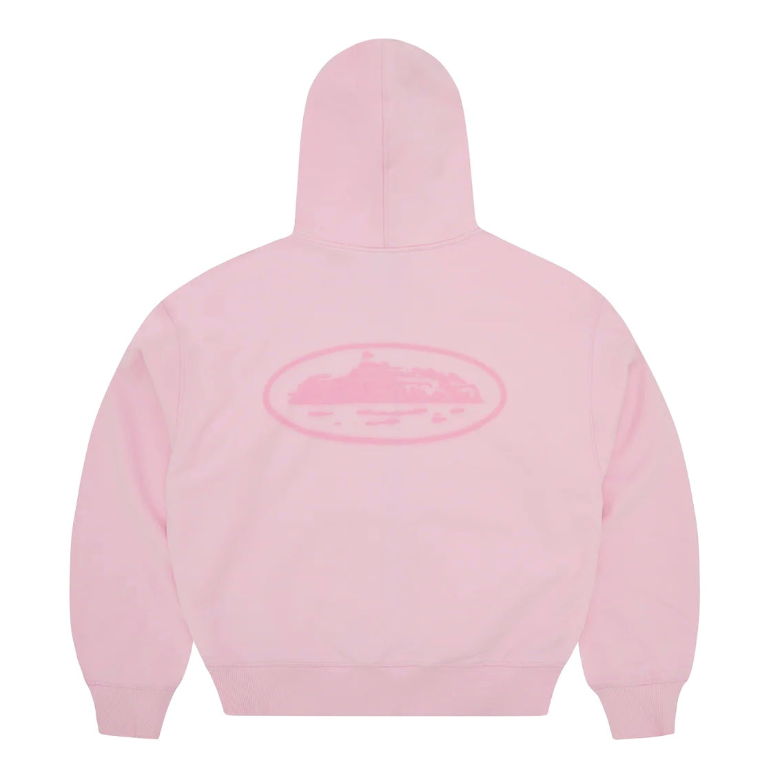 Poleron Corteiz Island Knockout Zip Pink