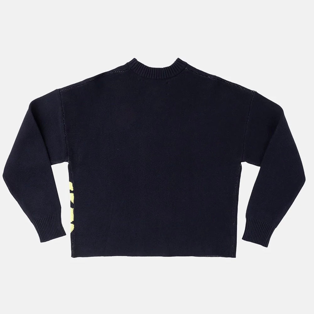 Sweater Cold Culture Poison Knit Heavy Blue