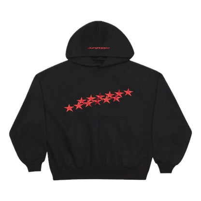 Poleron Cold Culture Stars Black & Red