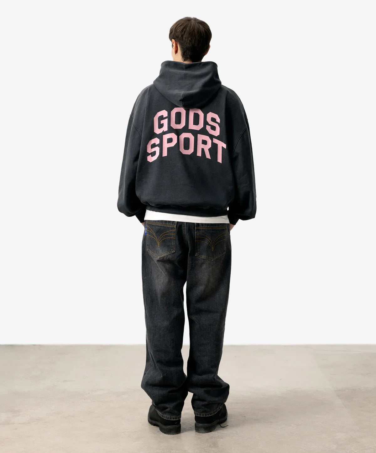 Poleron Fake Gods Sport Club Hoodie Antracite