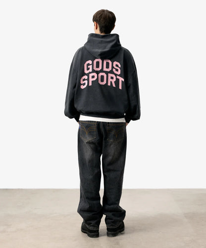 Poleron Fake Gods Sport Club Hoodie Antracite