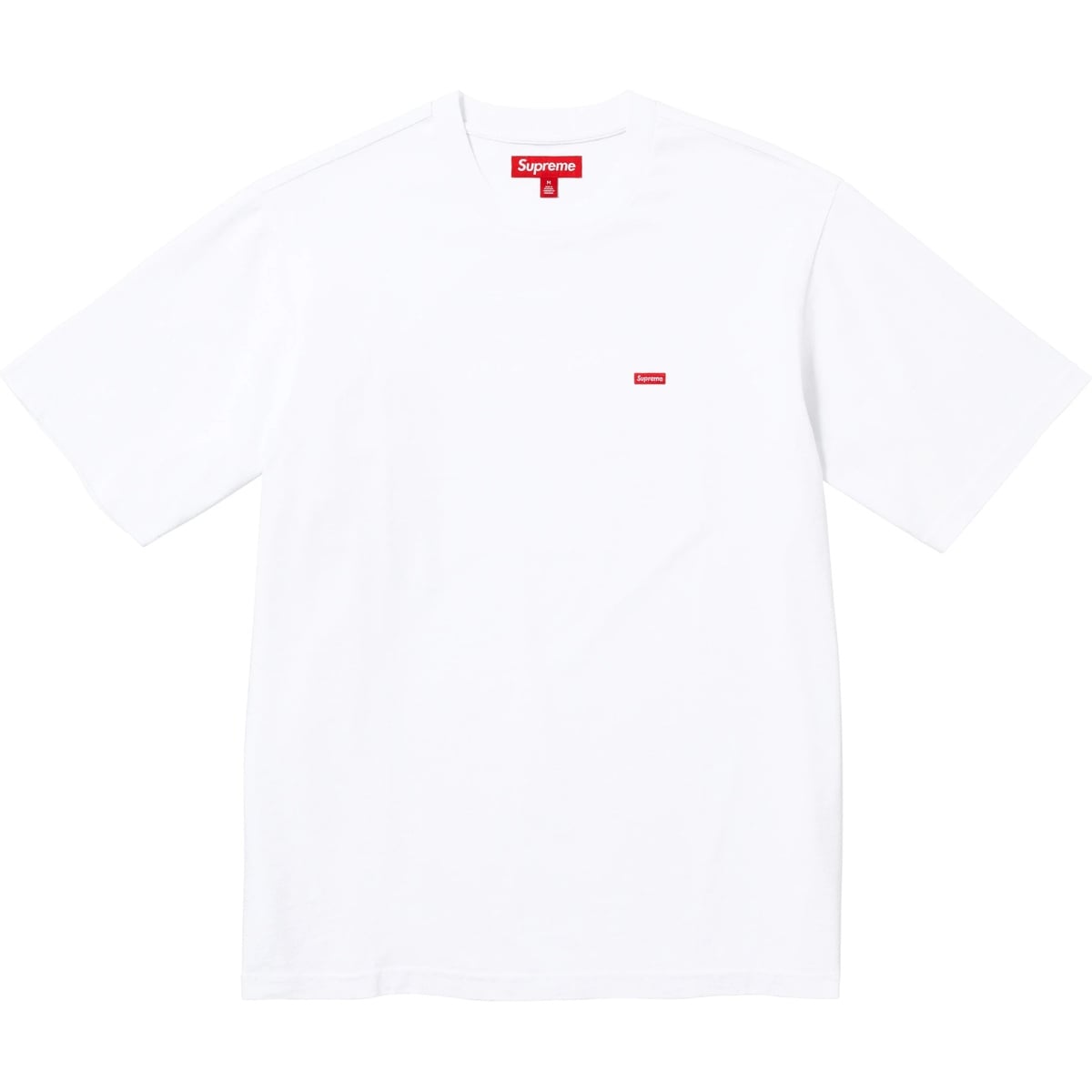 Polera Supreme Small Box Logo White FW25