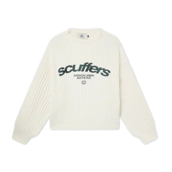 トップス scuffers Sweater Scuffers Iconic Ecru Jersey – Reserved