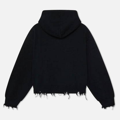 Sweater Scuffers CLG Black Knit Zipper