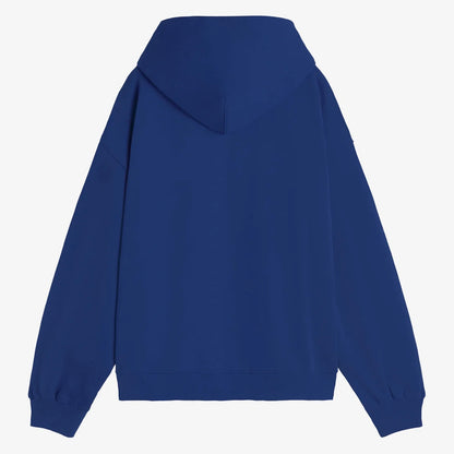 Poleron Fake Gods Motor Zipper Blue