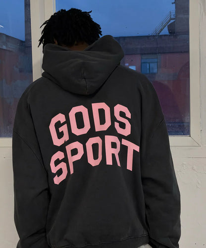 Poleron Fake Gods Sport Club Hoodie Antracite