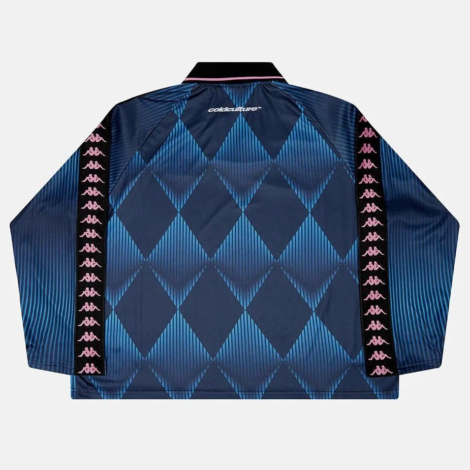 Polera Cold Culture x Kappa Longsleeve Jersey Blue