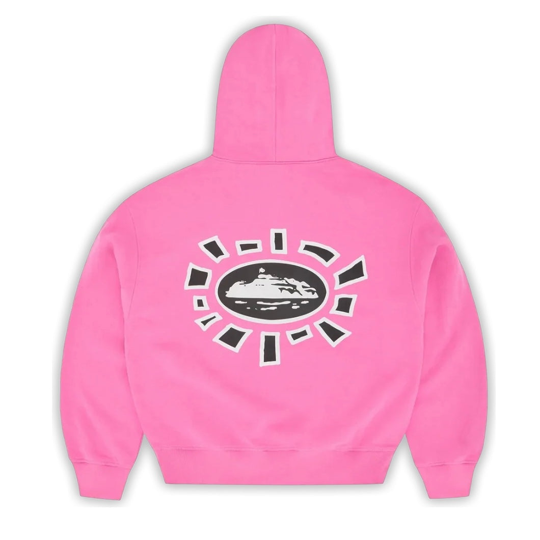 Poleron Corteiz x Always Do What You Should Do Sun Zip Pink