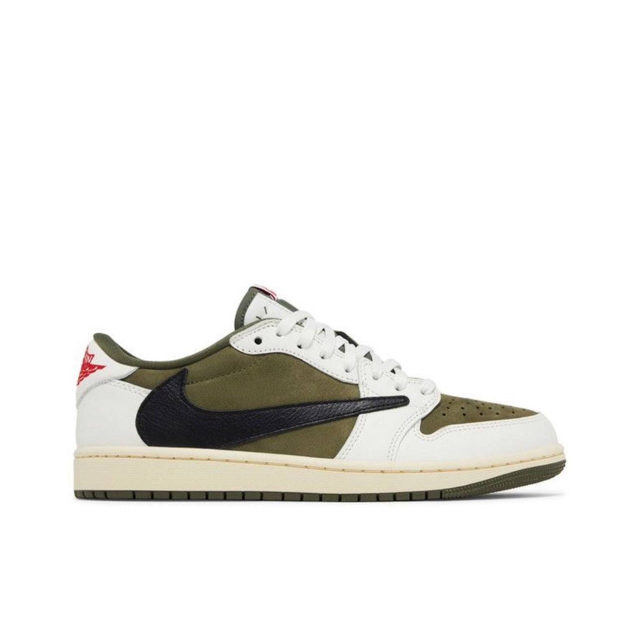 Jordan 1 Retro Low OG SP x Travis Scott ‘Reverse Medium Olive’
