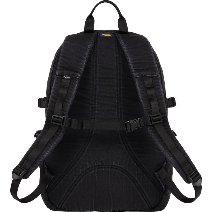 Supreme Denim Black Backpack 3M