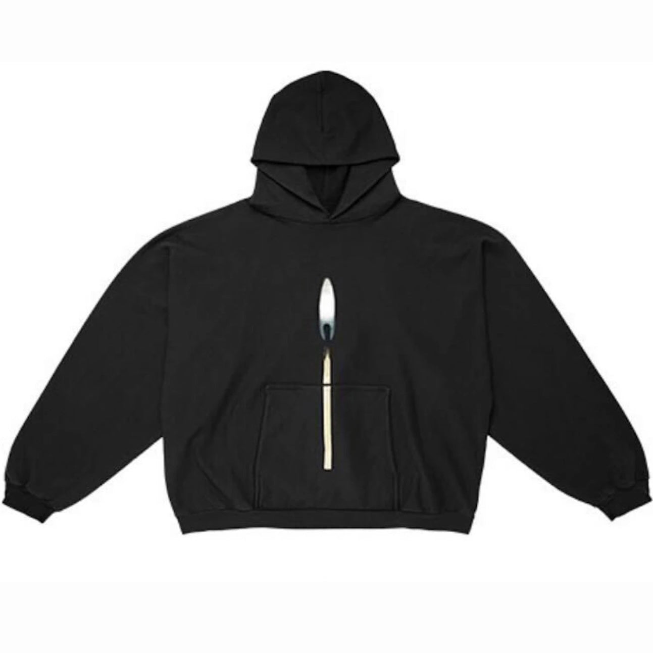 Poleron YZY Gap Donda 2 Lit Match Hoodie Black