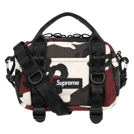 Bolso Supreme Mini Duffle Bag Red Camo SS26