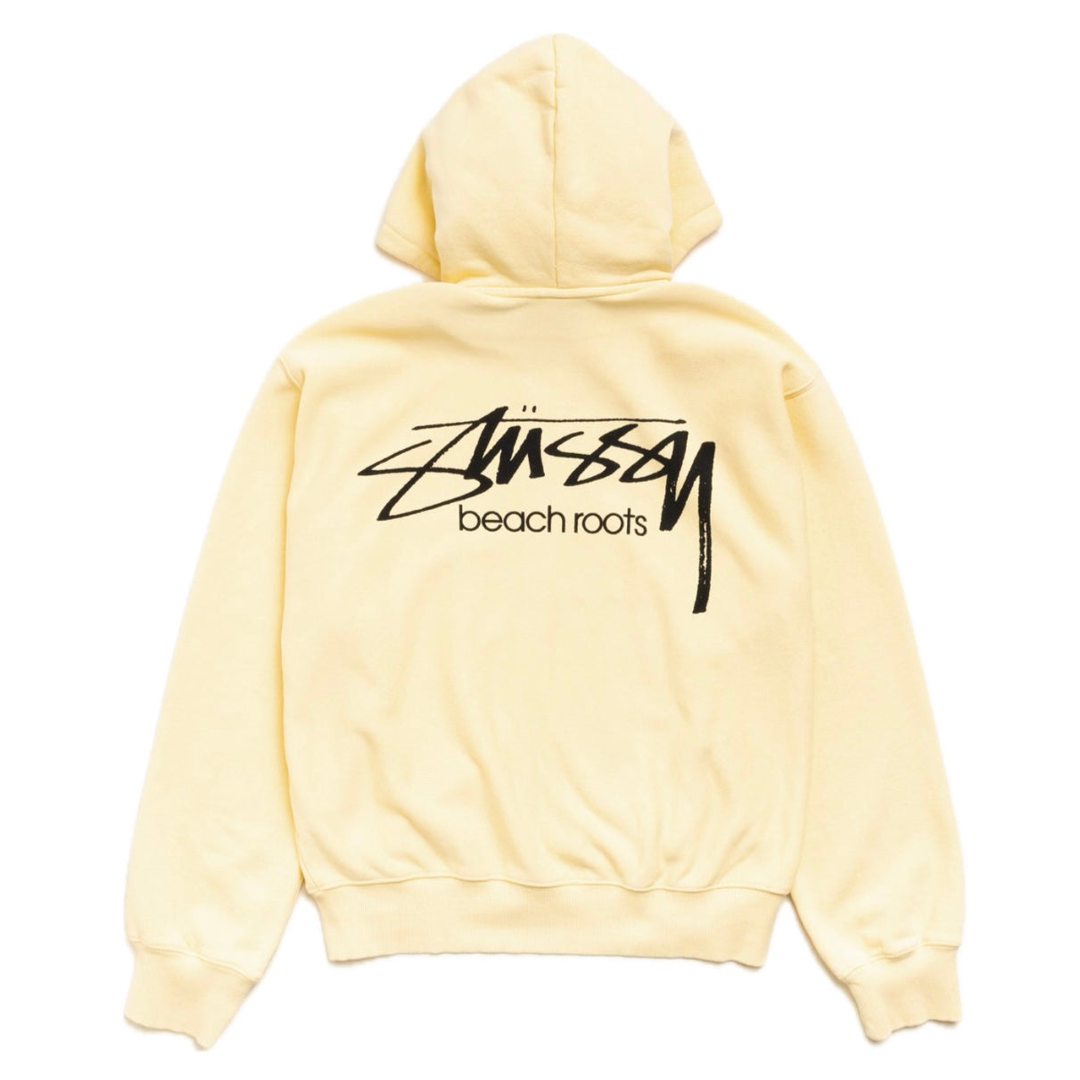 Poleron Stussy Beach Roots Zip Gold Yellow