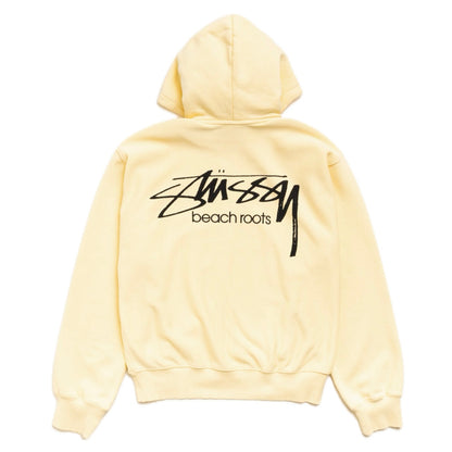 Poleron Stussy Beach Roots Zip Gold Yellow
