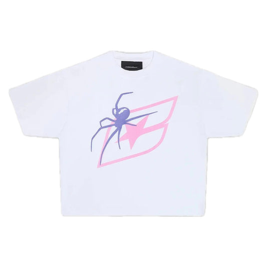 Polera Cold Culture Spider Tee White