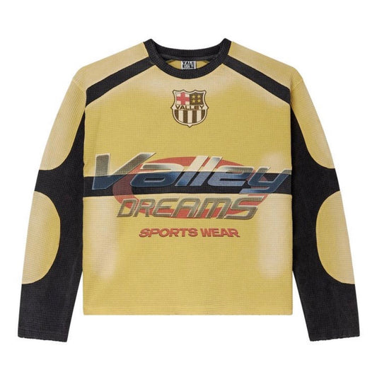 Polera Vale Forever Valley Motocroxxx Thermal Yellow/Black