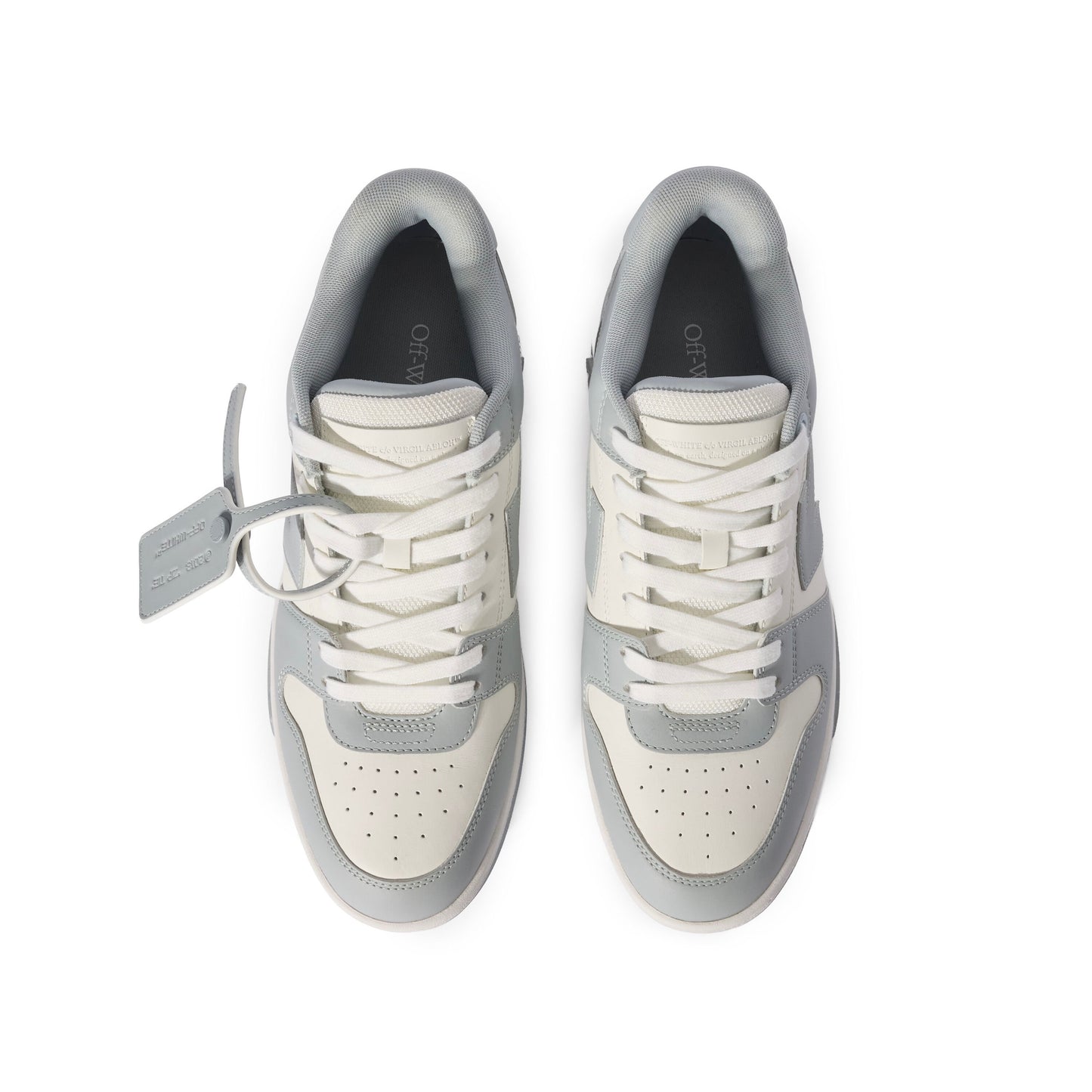 Off-White Out Of Office Calf Leather Grey/White
