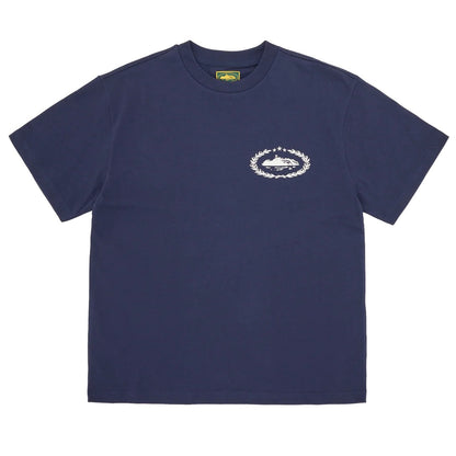 Polera Corteiz Royale Heavyweight Navy/White