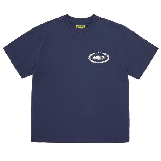 Polera Corteiz Royale Heavyweight Navy/White