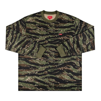 Polera Supreme Small Box Tiger Stripe Camo Long Sleeve Tee