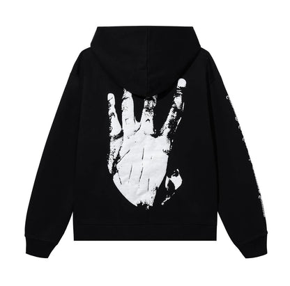 Poleron Revenge x XXXTentacion Mugshot Hoodie Black