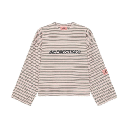 Poleron Eme Studios Dona Smoky Rose Reverse Crewneck