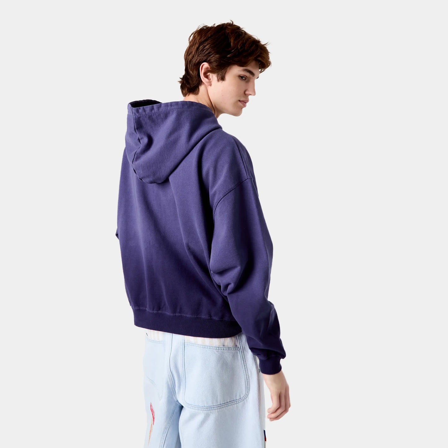 Poleron Eme Studios Dusk Blue Ribbon Full Zip - XL