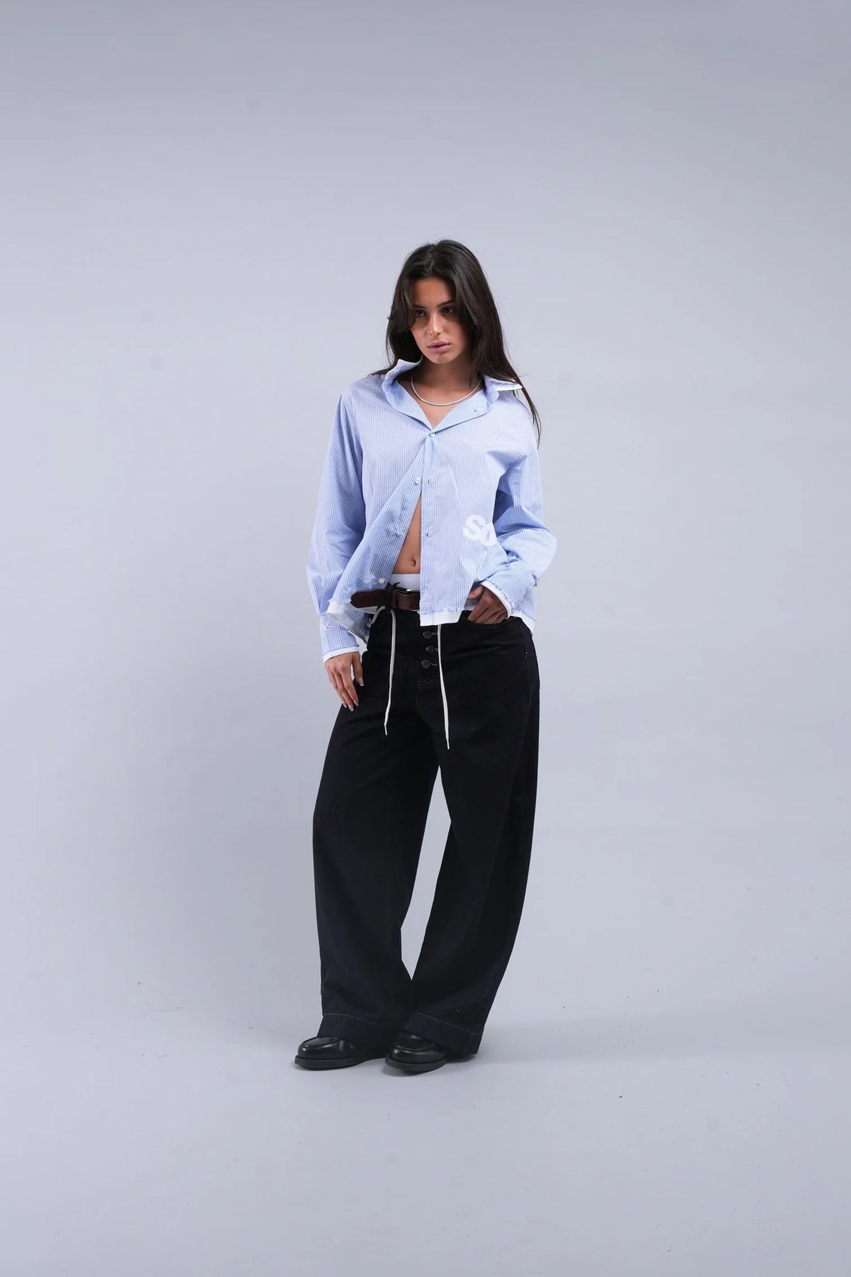 Camisa Scuffers Broke Striped