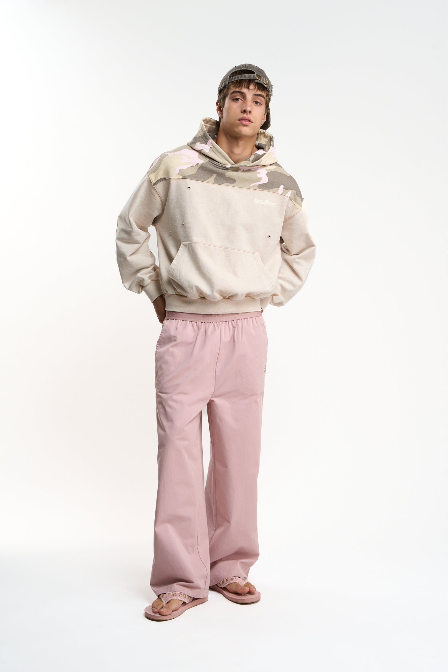 Poleron Scuffers Lizzie Ecru Camo