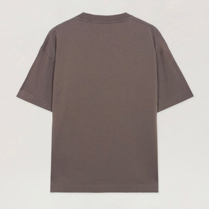 Polera Palm Angels Snake Box Logo Regular Dark Grey/Green