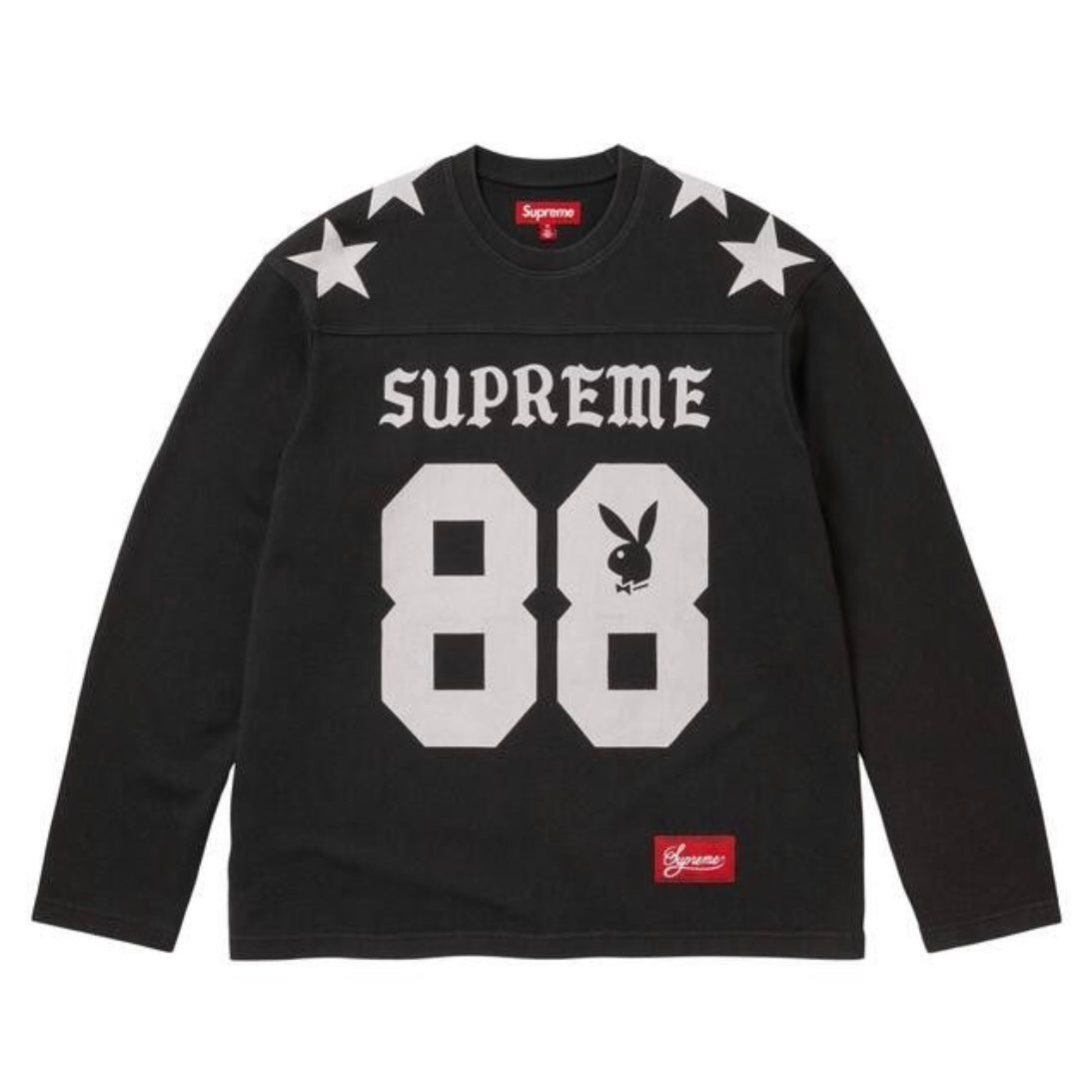 Polera Supreme x Playboy Top Black L/S