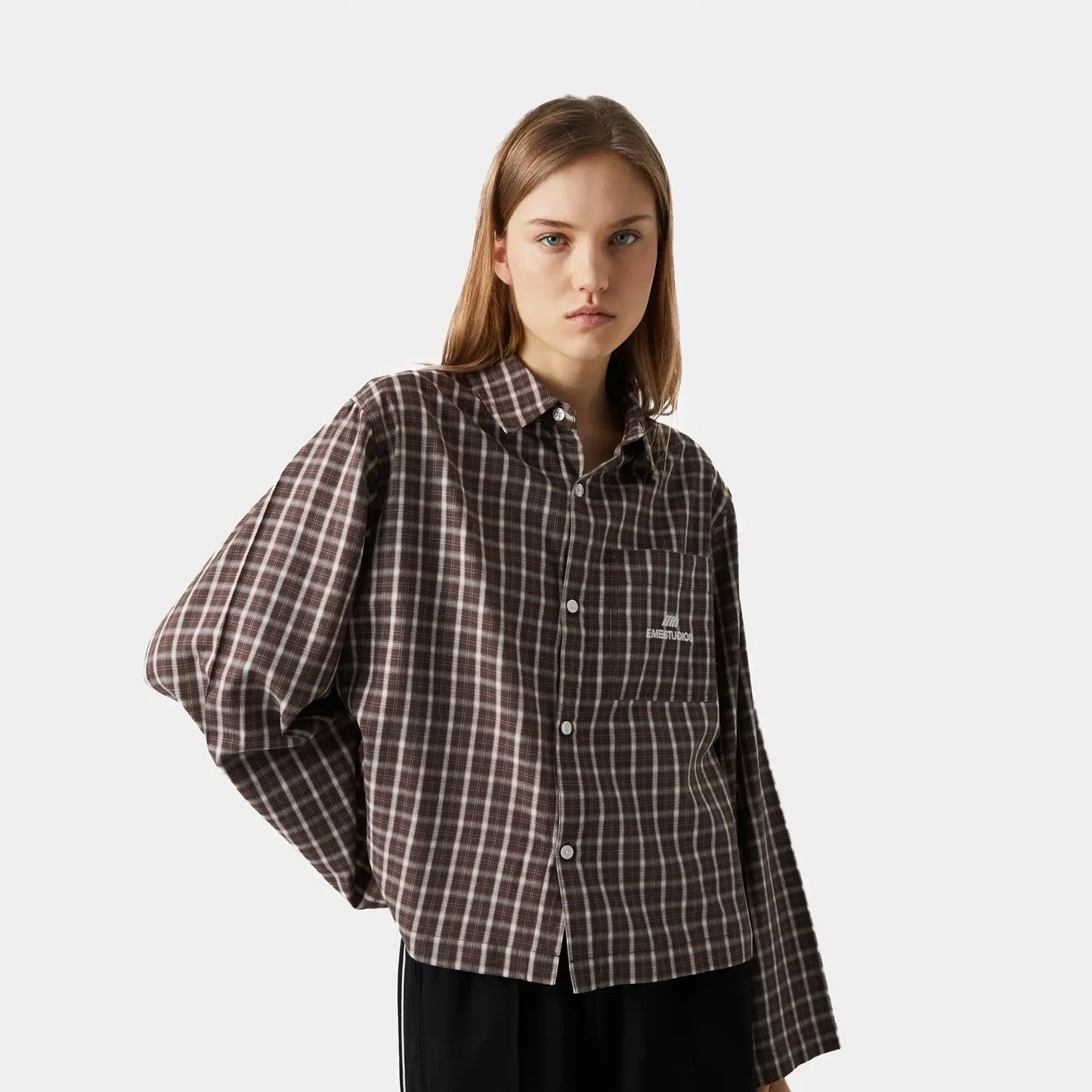 Camisa Eme Studios Ivy Boxy Shirt