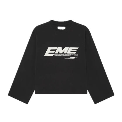 Polera Eme Studios Bound Black Long Sleeve