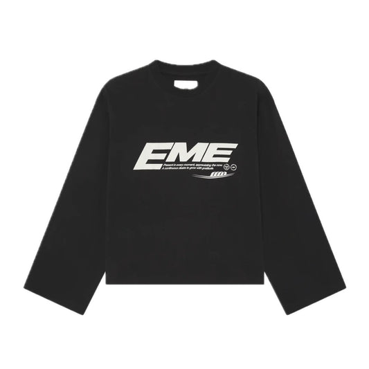 Polera Eme Studios Bound Black Long Sleeve
