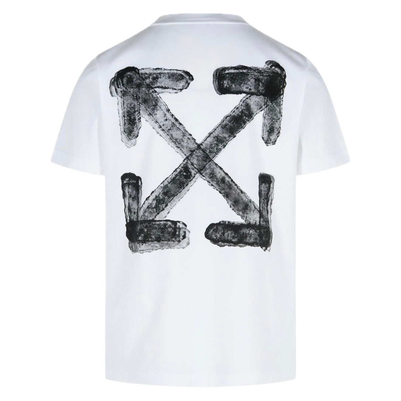 Polera Off-White Spray Arrow SS Tee White/Black