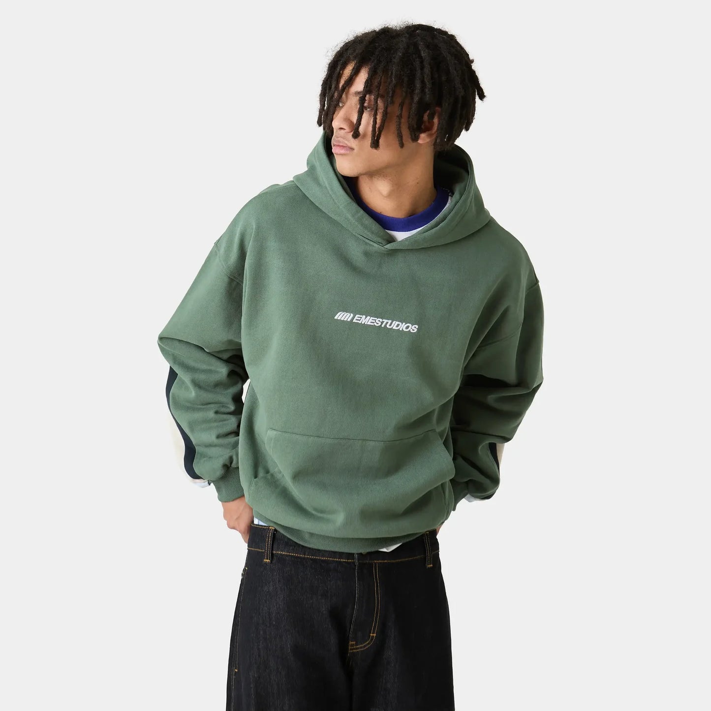 Poleron Eme Studios Vanguard Forest Oversized Hoodie