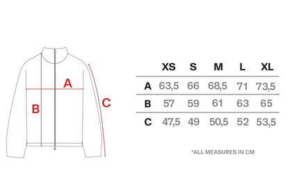 Sweater Fake Gods Alpine Rally Knitted Zipper Red/White