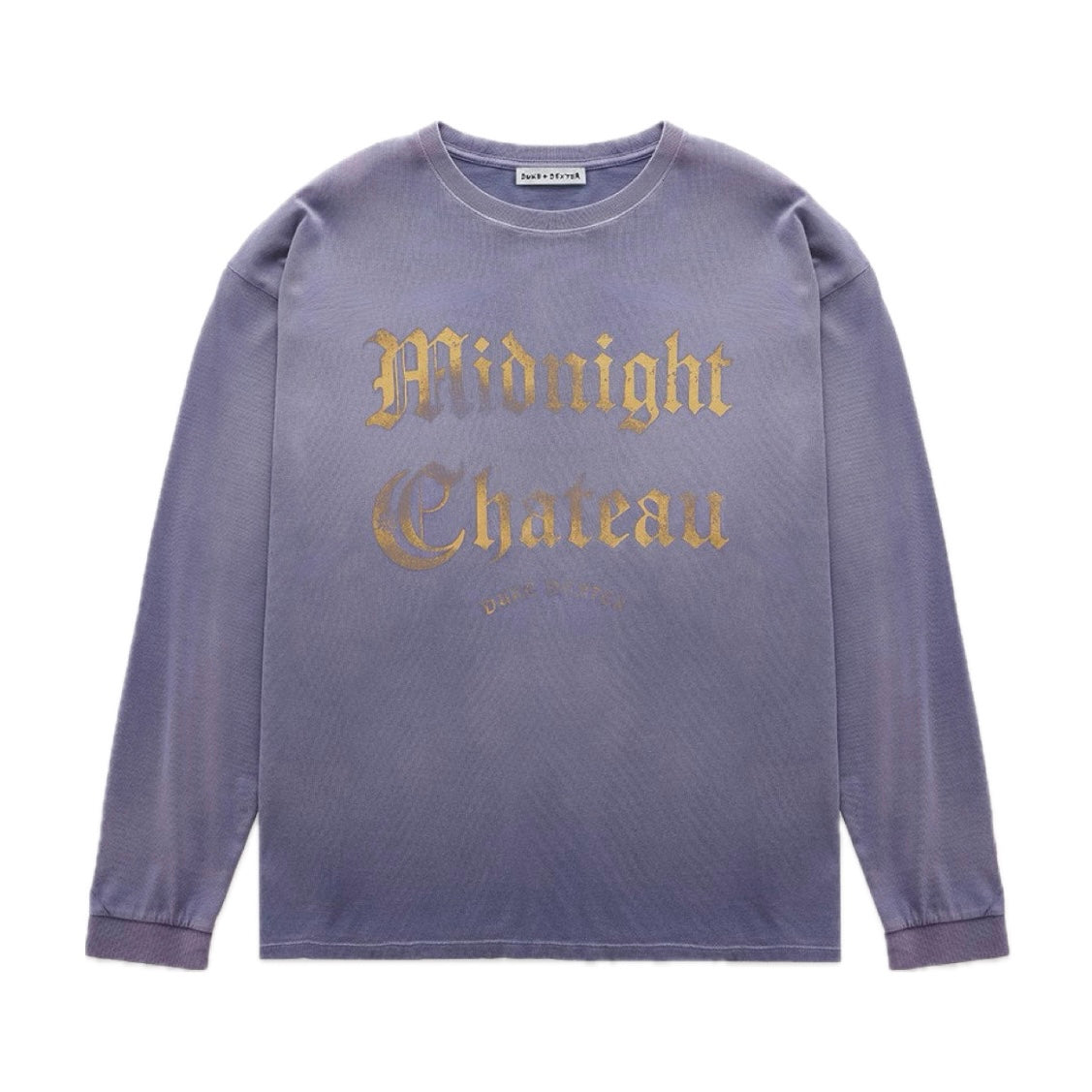 Polera Duke + Dexter  MC Sun Faded Purple L/S Top