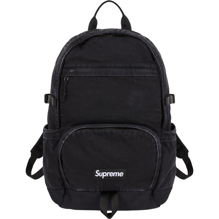 Supreme Denim Black Backpack 3M