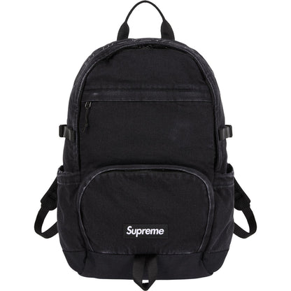 Supreme Denim Black Backpack 3M