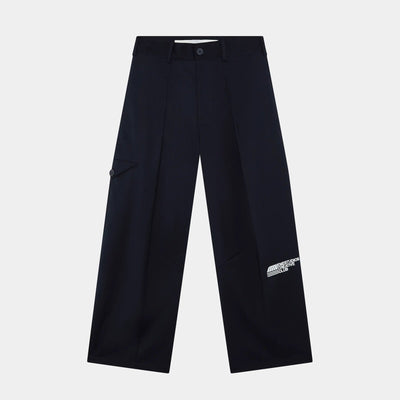 Pantalon Eme Studios Borca Navy Tailored