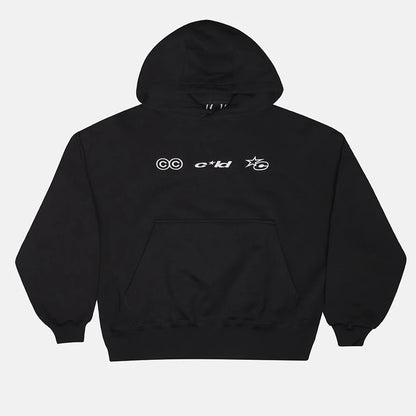 Poleron Cold Culture Vertical Hoodie Black