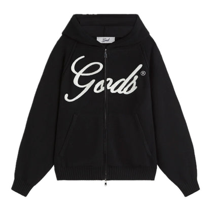 Sweater Fake Gods Knitted Gods Zipper Black
