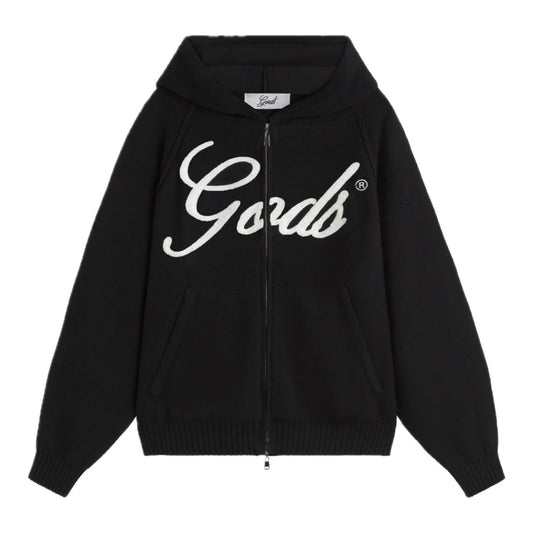 Sweater Fake Gods Knitted Gods Zipper Black