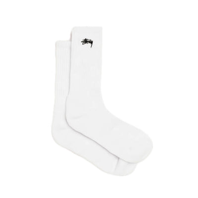 Calcetines Stussy Crew White Socks (1 un)