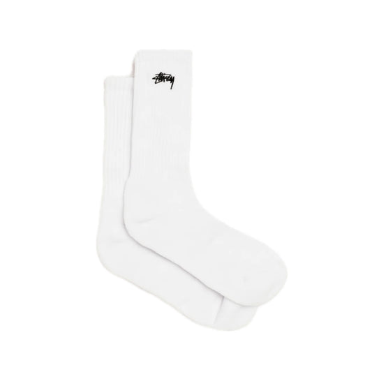 Calcetines Stussy Crew White Socks (1 un)
