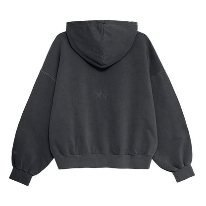 Poleron TwoJeys Stone Washed Black Icon - L