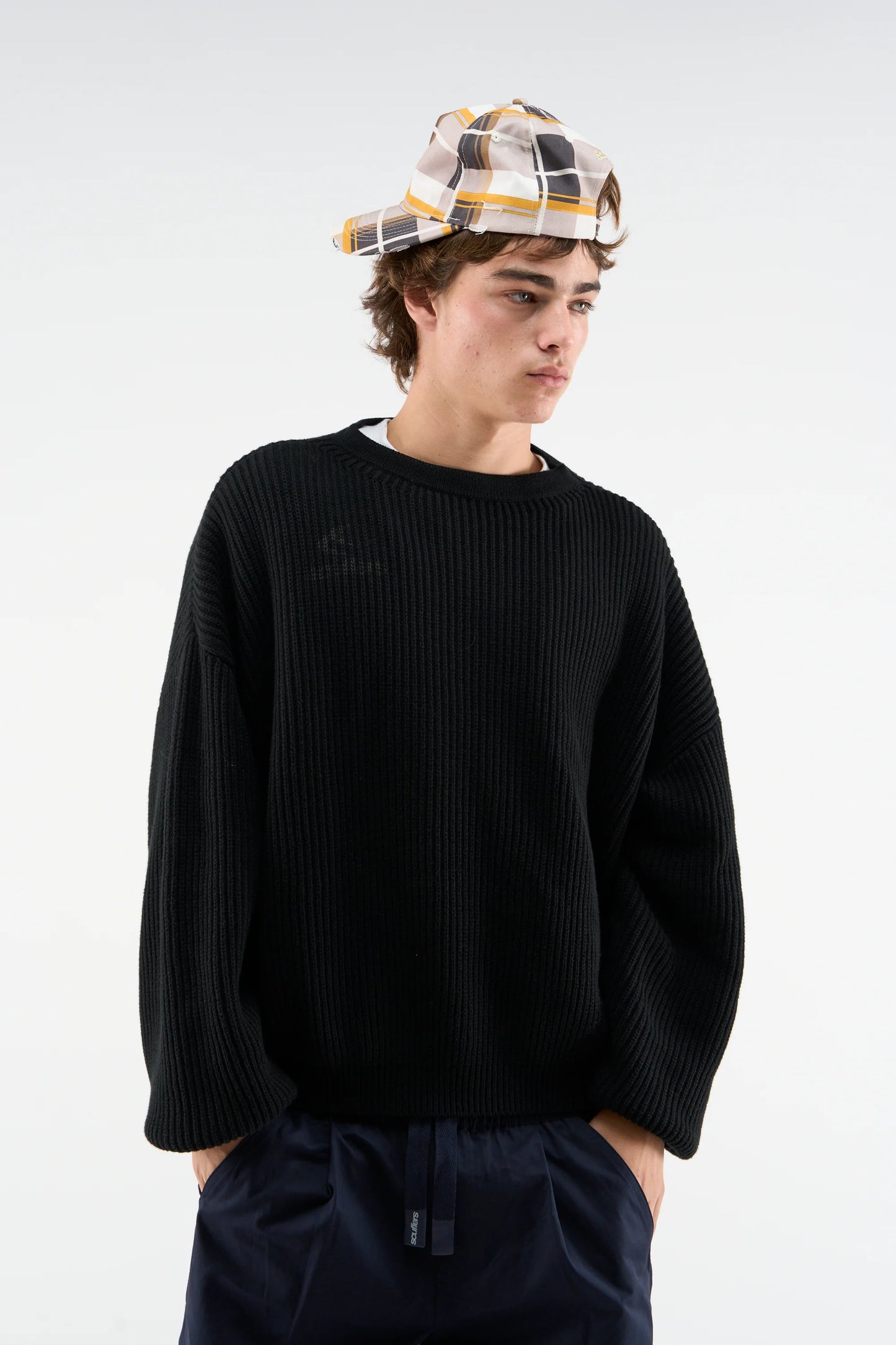 Sweater Scuffers Amore Black Knit