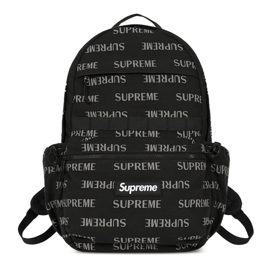 Mochila Supreme Logo Backpack Cordura FW26 Black