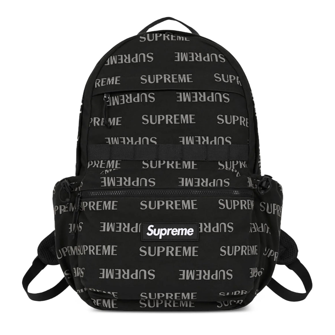 Mochila Supreme Logo Backpack Cordura FW26 Black